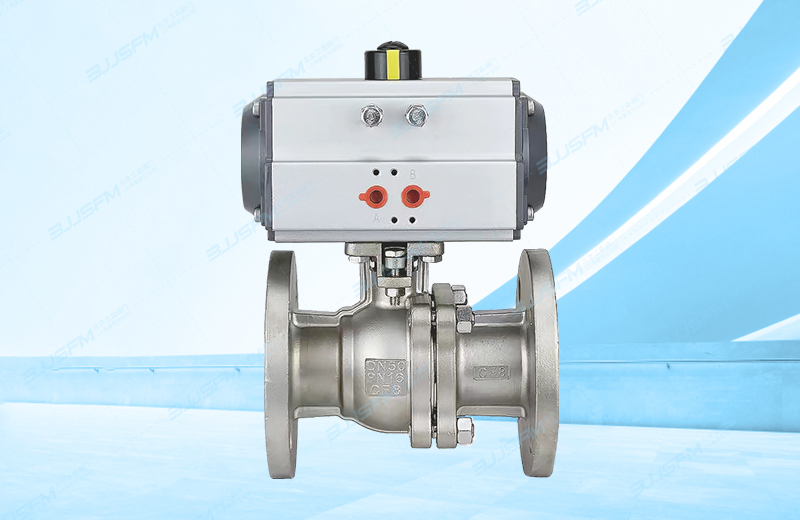 國標(biāo)氣動浮動球閥